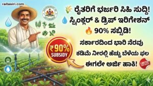 Sprinkler & Drip Irrigation Scheme
