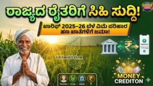 Kharif Amount Credited For Farmers